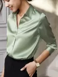 Camisa de Cetim Venus Gratia Modelo 352 – Elegância Atemporal para Todas as Estações (1)