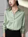 Camisa de Cetim Venus Gratia Modelo 352 – Elegância Atemporal para Todas as Estações (1)