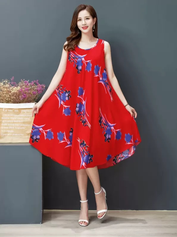 Vestido Midi Viscose VG895